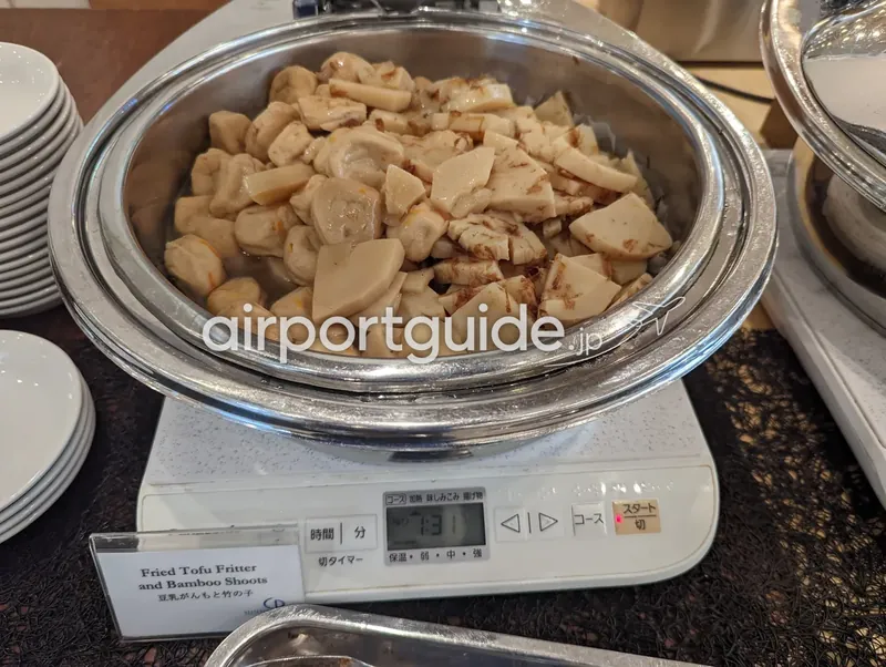 豆乳がんもと竹の子の煮物。