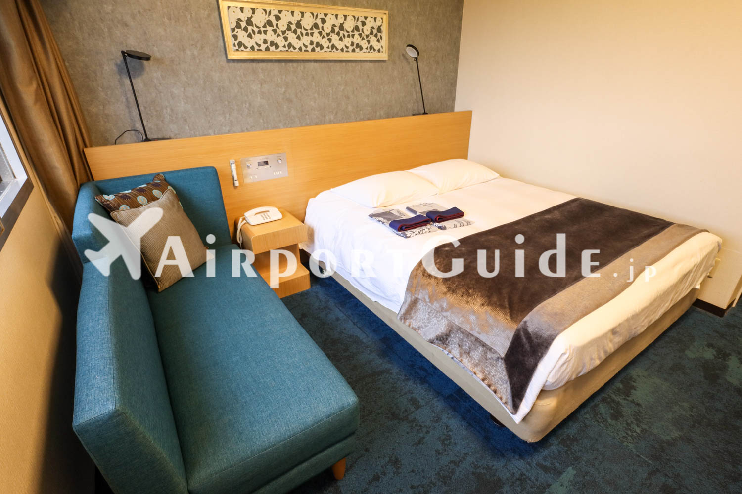 お部屋（スーペリアダブル）／アートホテル成田
